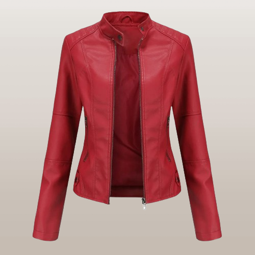 Kurzjacke Damen | Taillierter Schnitt & Stehkragen 5