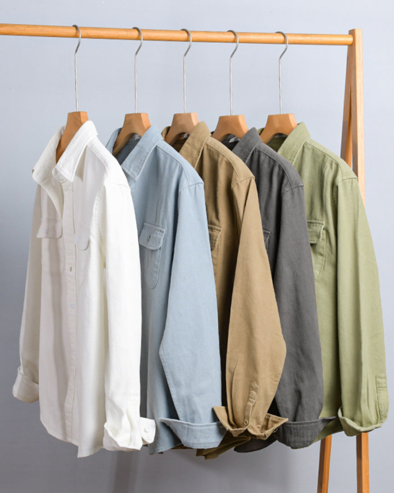 Overshirt Herren | Formbeständig nach jeder Wäsche 8