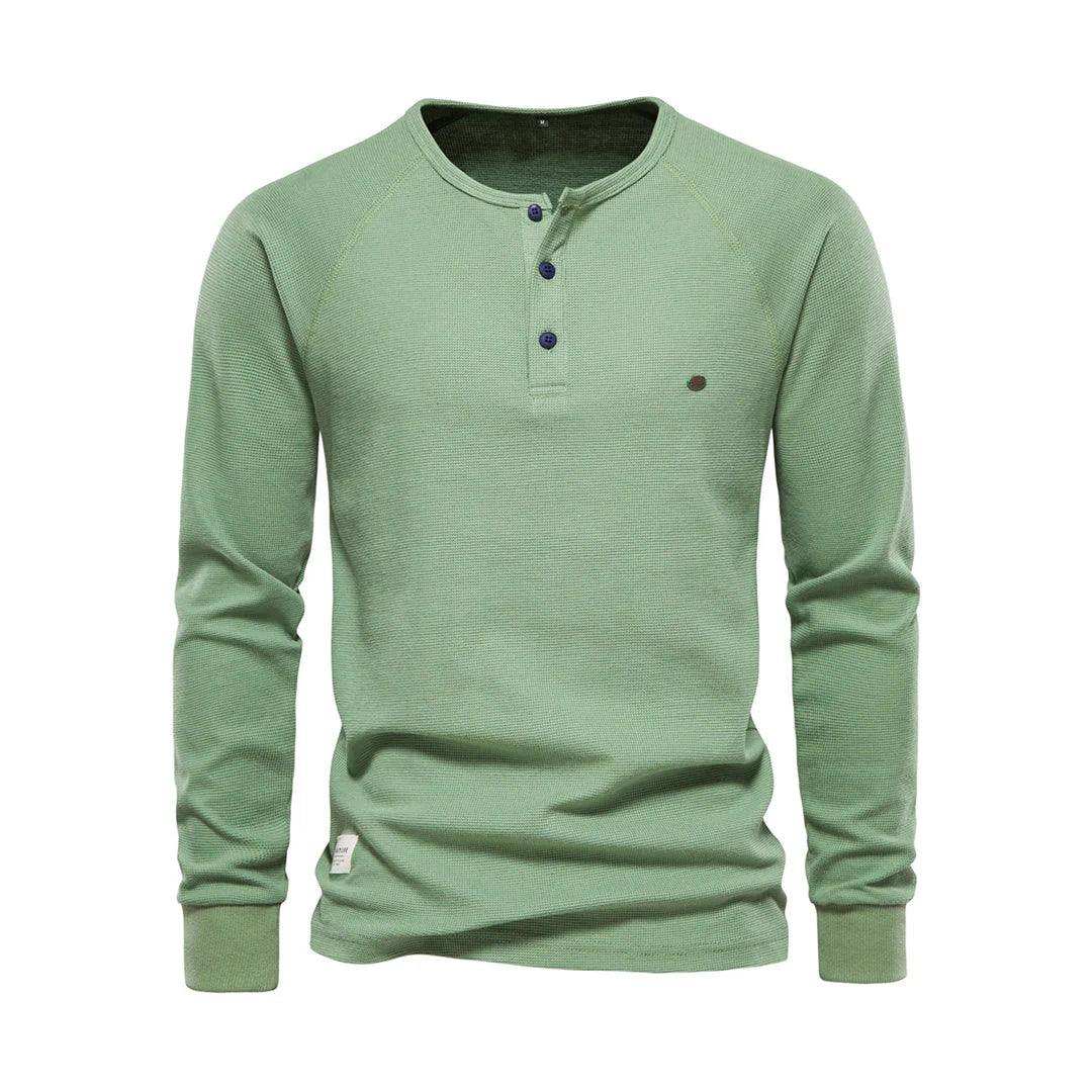 Atmungsaktives Langarmshirt für Herren | Lässige Passform