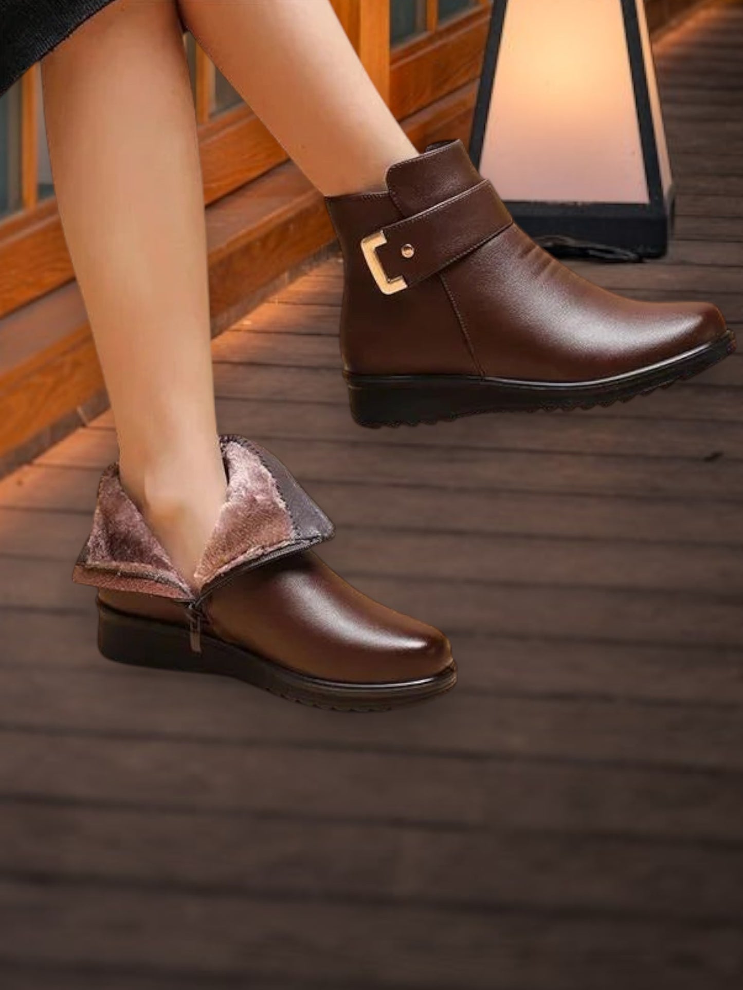 Clara | Stiefel für Damen mit Rutschfester Sohle & Ergonomischer Unterstützung
