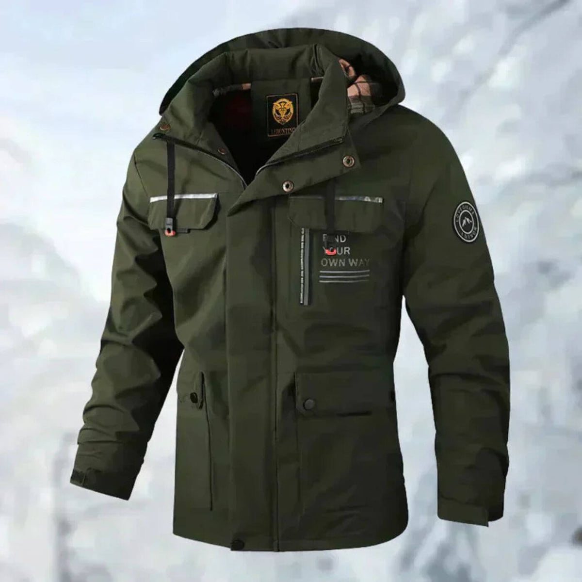 Outdoor Jacke Herren | Wasserdicht & Winddicht 4