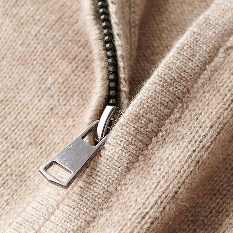 Fabian | Herren Quarter-Zip Pullover Stehkragen 5