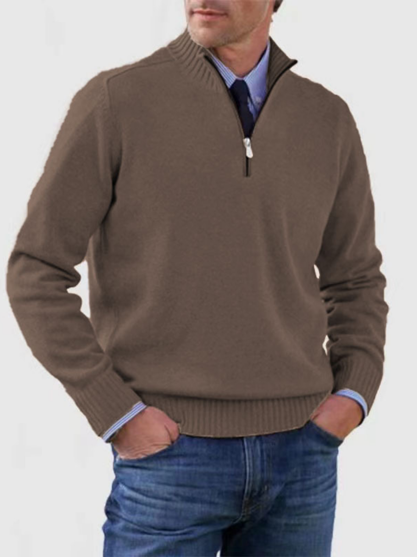 Half-Zip Pullover für Herren | Moderne Passform