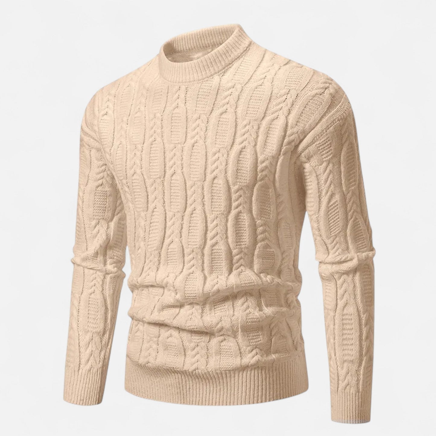 Herren Pullover | Entspannte Passform Klassischer Rundhals für Herbst & Winter