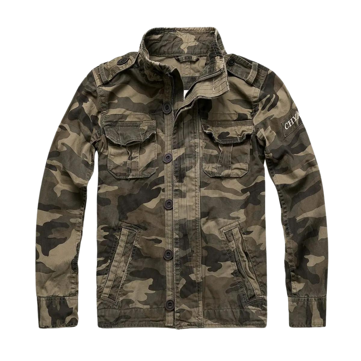 Jacke Herren | Field-Look & Stehkragen