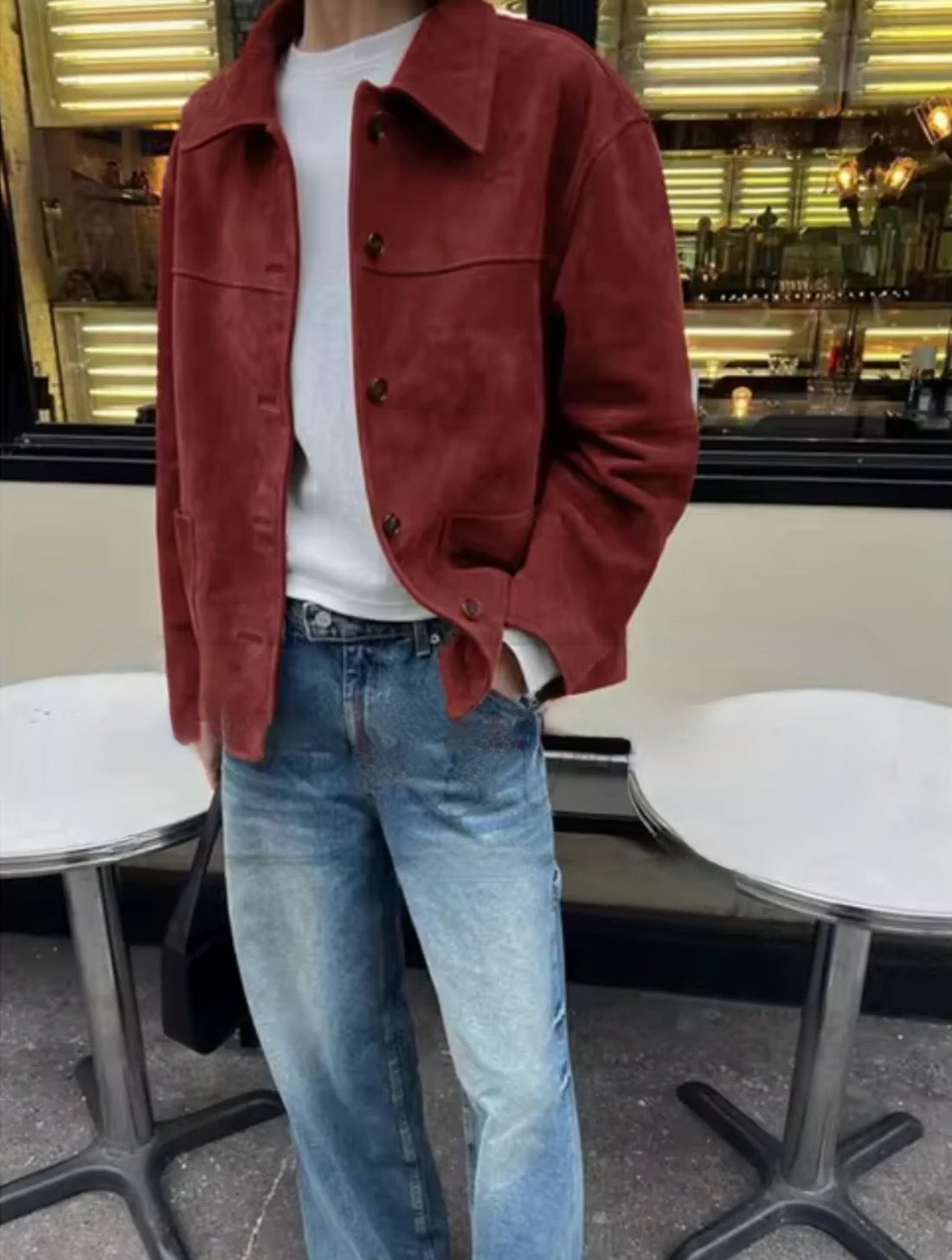 Jacke Herren | Trucker-Look & Hemdkragen