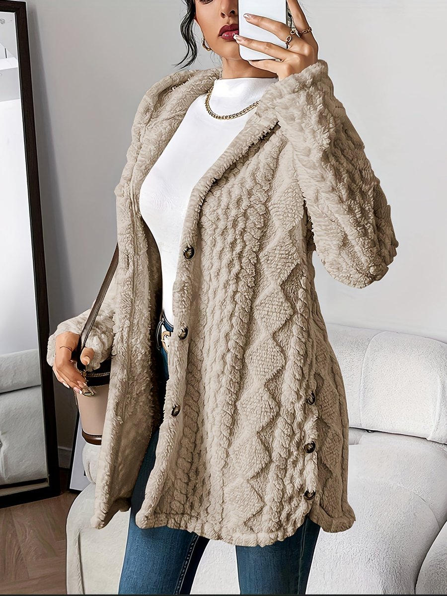 Kapuzen-Cardigan Damen | Oversized & Kuschelig Weich
