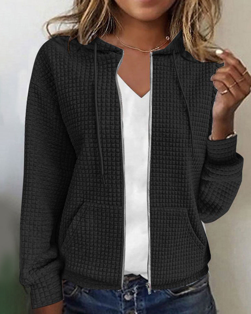 Kapuzenpullover Damen | Reißverschluss & Bequem für Winter