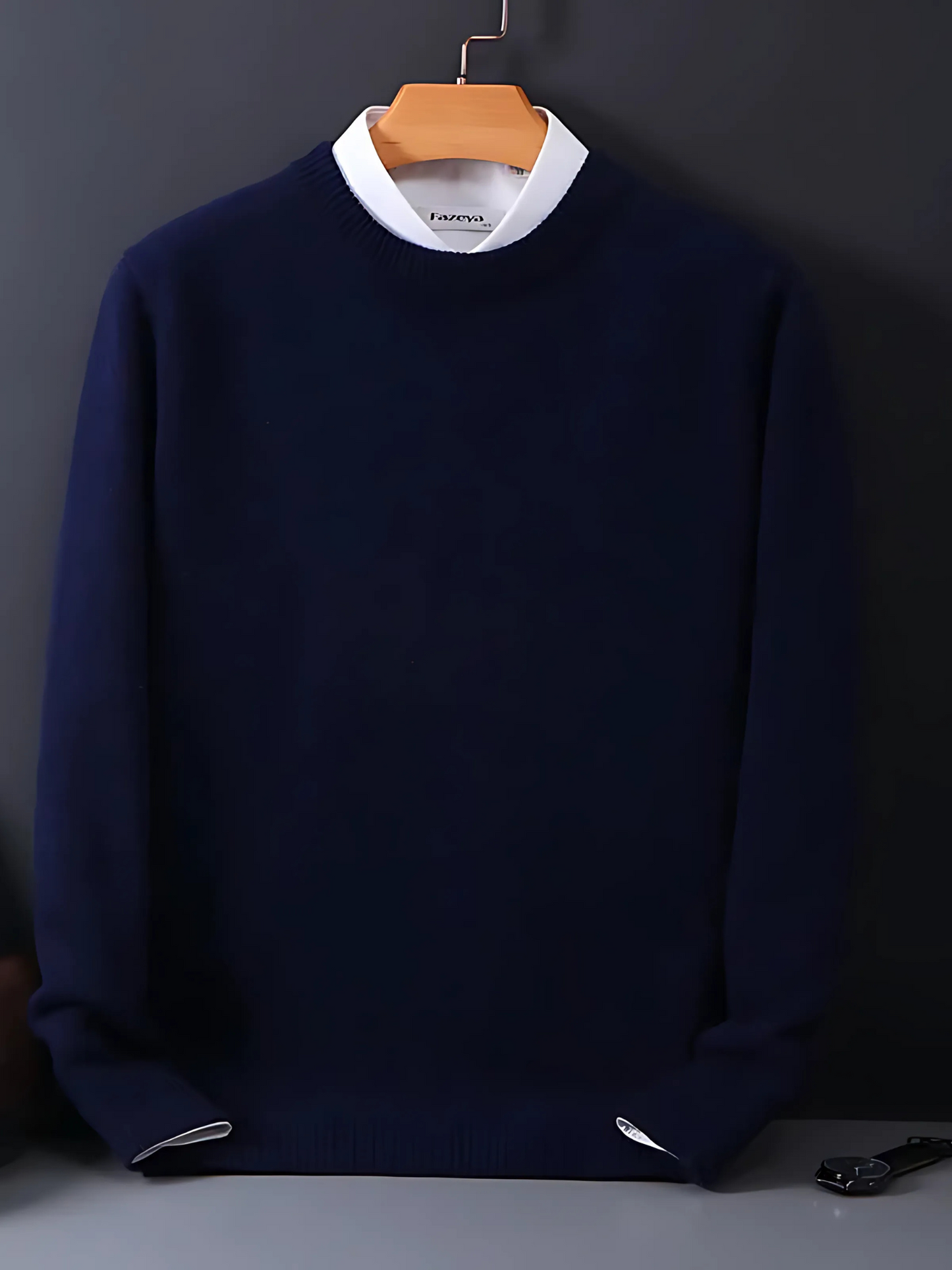 Kaschmirpullover für Herren | Leicht, normale Passform