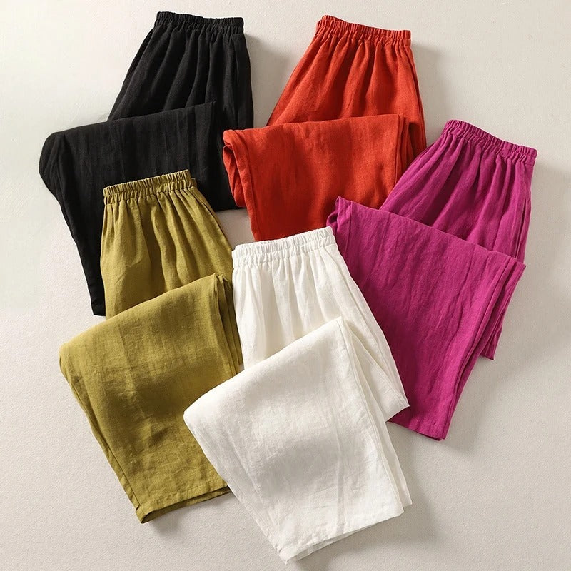 Ljupka – Leichte Hose Aus Baumwolle Und Leinen 6