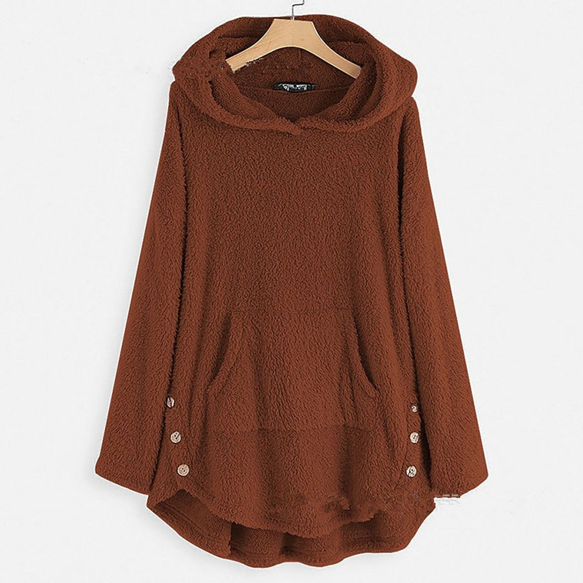 Plüsch-Hoodie Damen | Kuschelig Weich & Warm 8