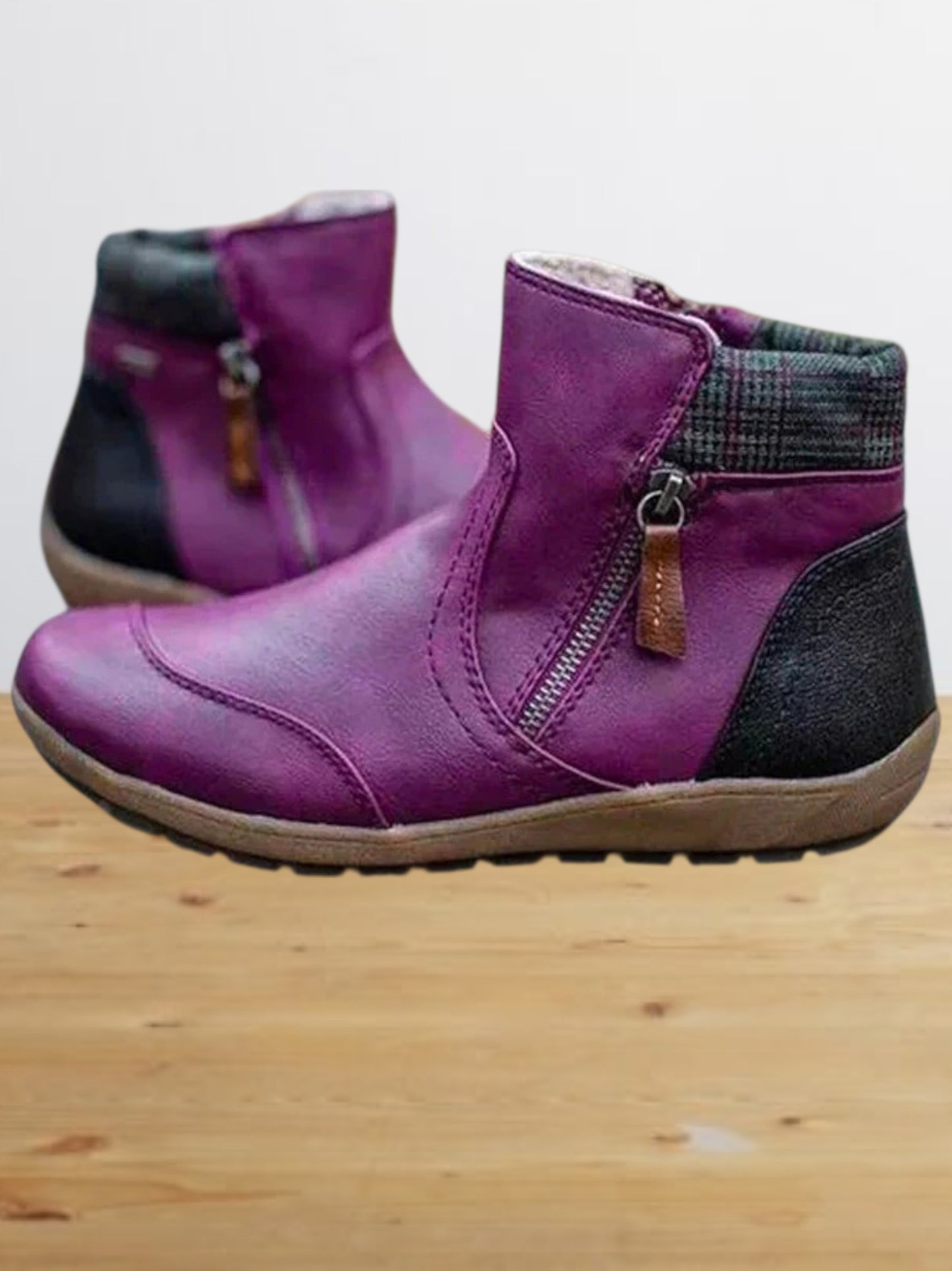 Moira | Premium Wasserdichte Stiefel mit Reißverschluss und Ergonomischer Bogenunterstützung für Damen