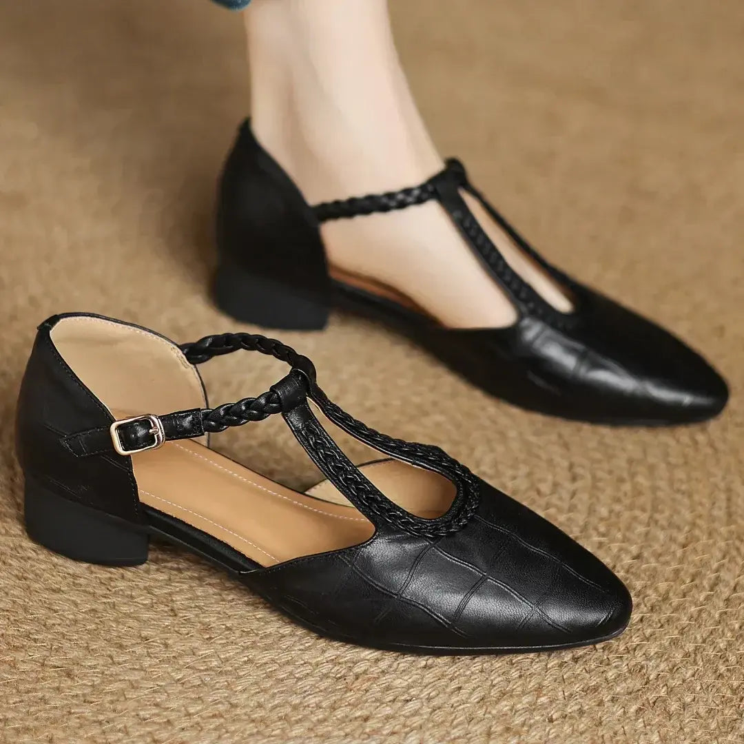 Schuhe Damen | T-Steg & Vintage Blockabsatz