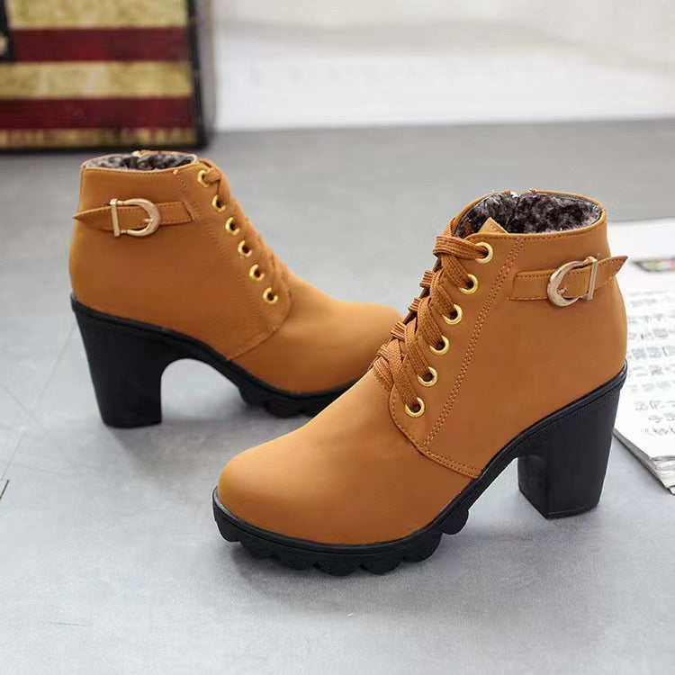 Olyvaris™ Stiefeletten mit Blockabsatz 4