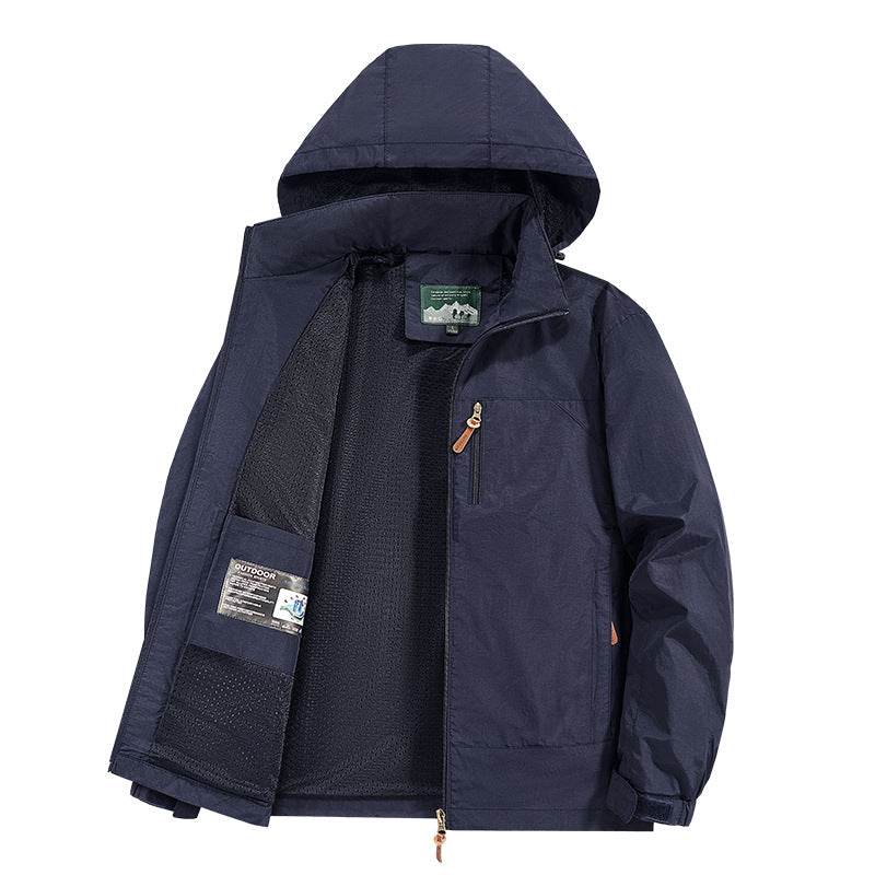 Outdoorjacke Herren | Wasserabweisend & Atmungsaktiv