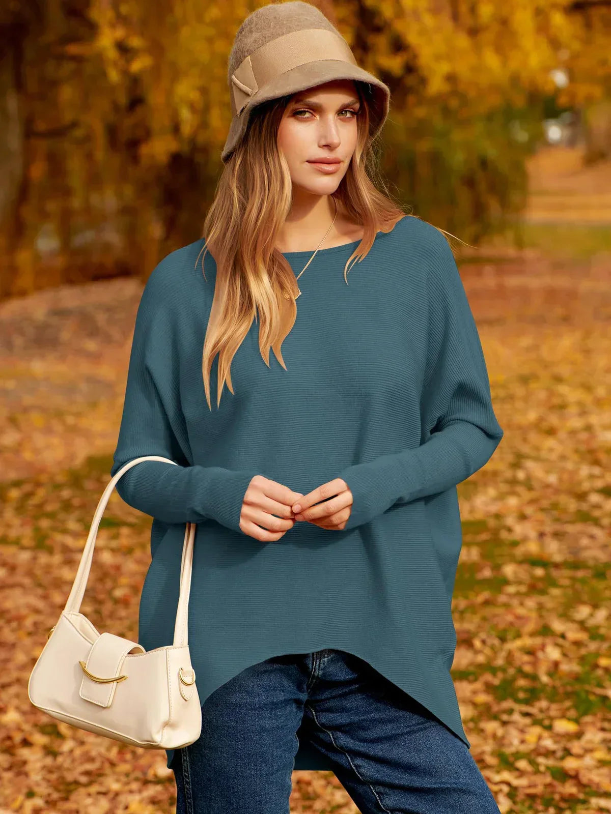 Pullover Damen | Oversize & Longshirt-Länge