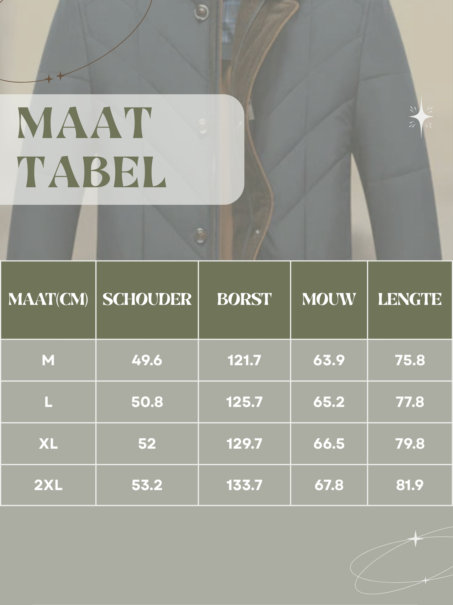 Winterjacke für Herren | Leichte Slim Fit