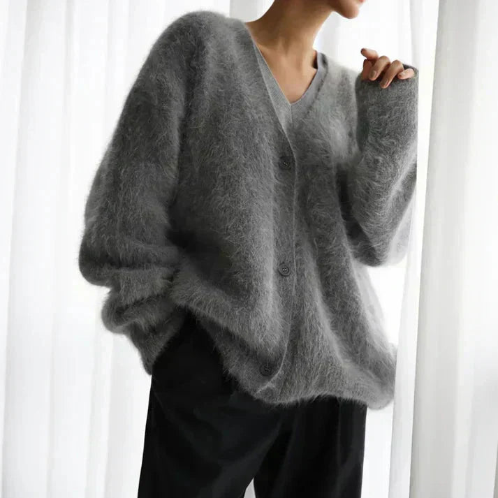 Strickjacke Damen | Oversize & Flauschig Weich