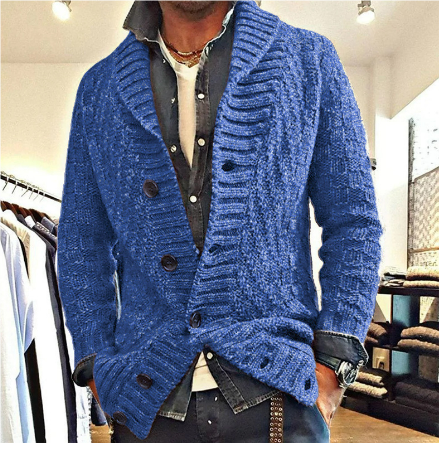 Cardigan Herren | Knopfverschluss & Bequeme Passform 2