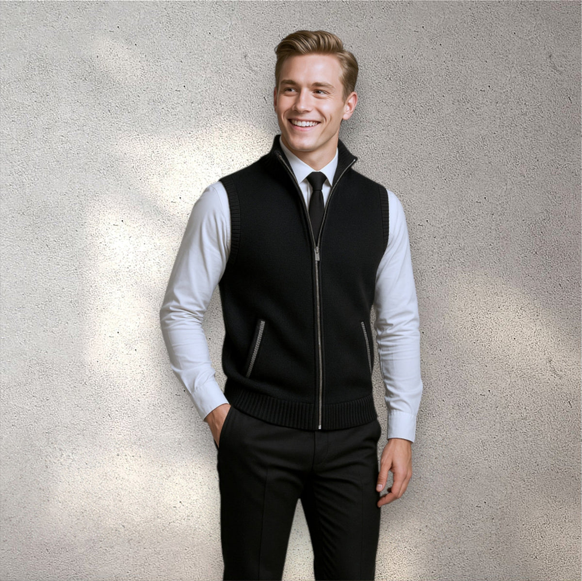 Weste Herren | Schmale Passform & Ganzjahrestauglich