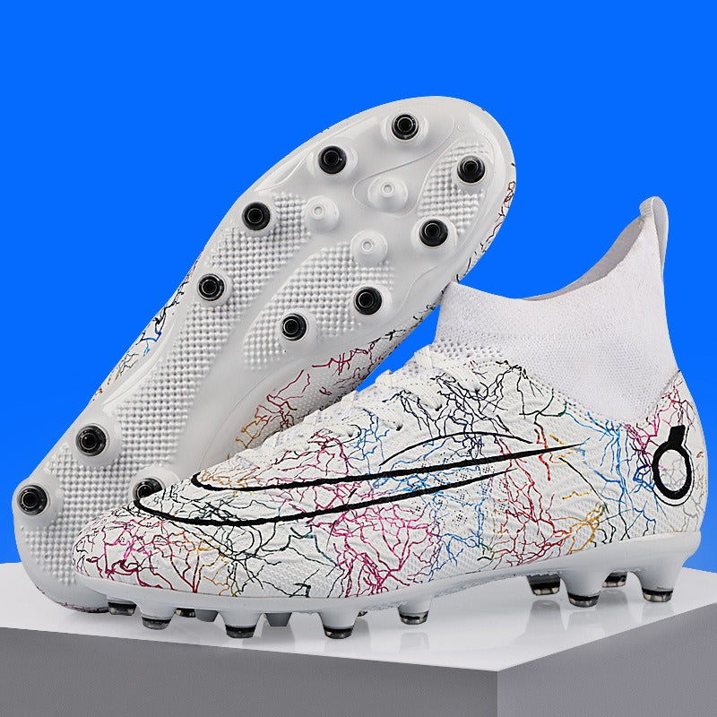 Herren Fußballschuhe Spikes-Sohle Stollenschuhe Rasen Fußball 2