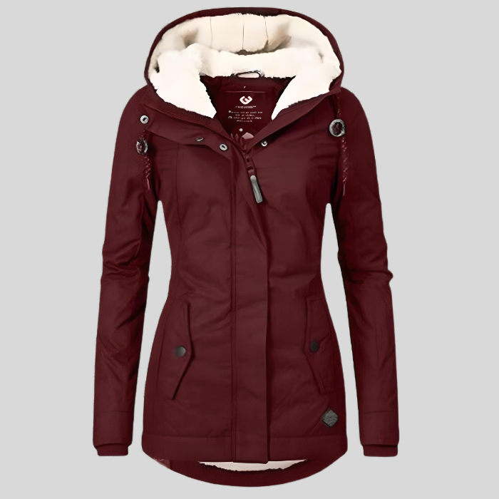 Winterjacke für Damen | Wasserdichte Kapuze