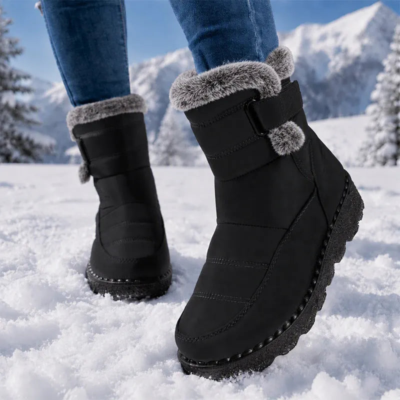 Winterstiefeletten Damen | Warm Gefüttert & Rutschfest 10