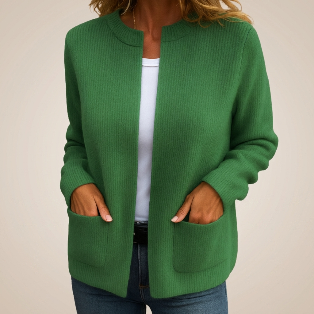Strickjacke Damen | Mit Taschen & Lässiger Passform 6