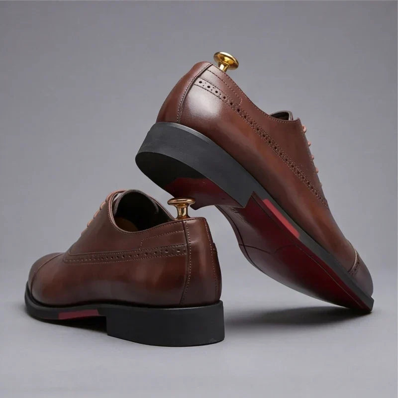 Oxford Schuhe Herren | Brogue-Design & Gepolstert 13