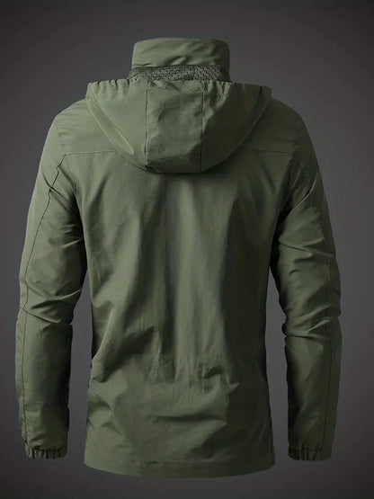 Kapuzenjacke Herren | Wind- und Wasserabweisend 6