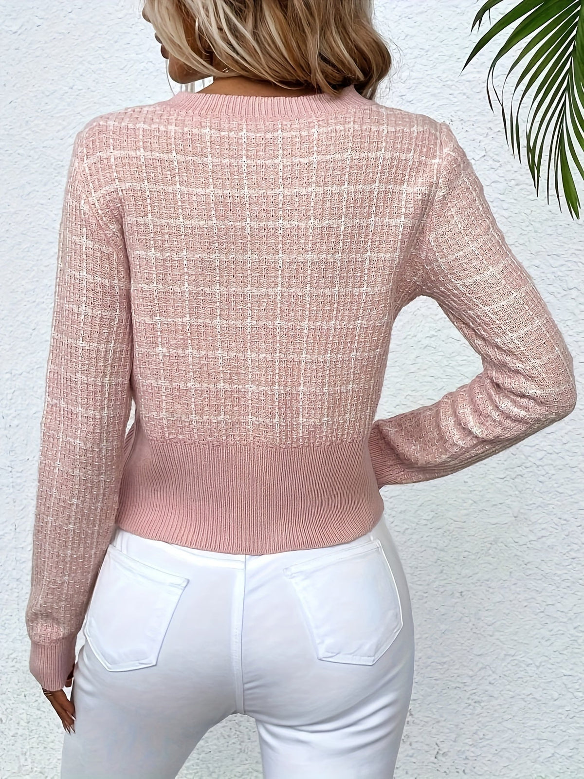 Strickjacke Damen | Eleganter Kurzer Schnitt 6