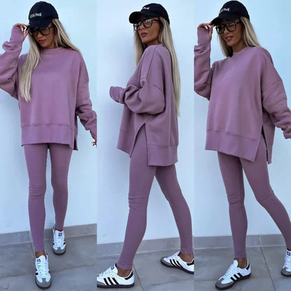 Jogginganzug Damen | Übergroß & Kuschelig Weich 28