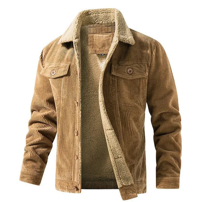Herren Bomberjacke Sherpa-Futter Windschutz Kragen Taschen 10