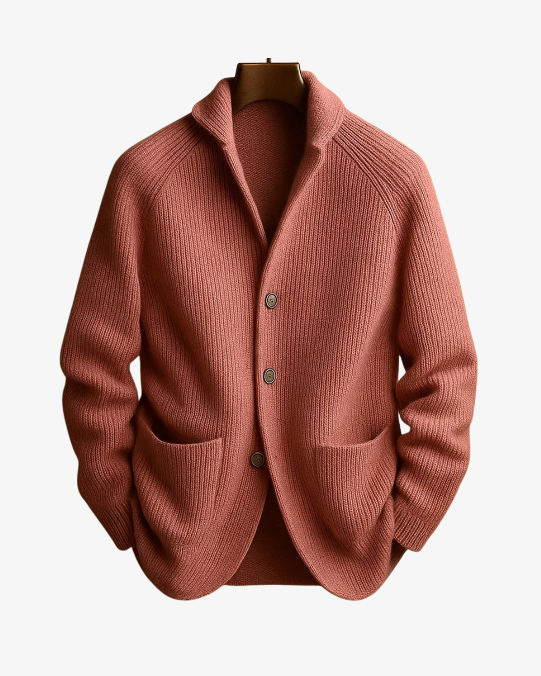 Strickjacke Herren | Knopfleiste & Hochgeschlossener Kragen 7