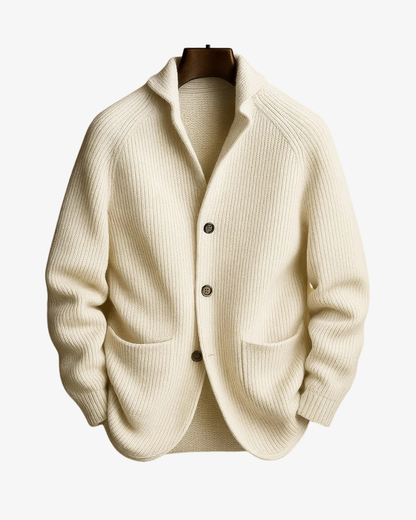 Strickjacke Herren | Knopfleiste & Hochgeschlossener Kragen 4