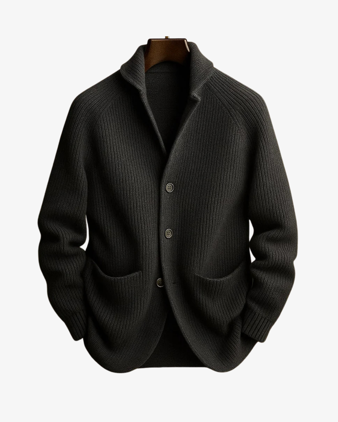Strickjacke Herren | Knopfleiste & Hochgeschlossener Kragen 2