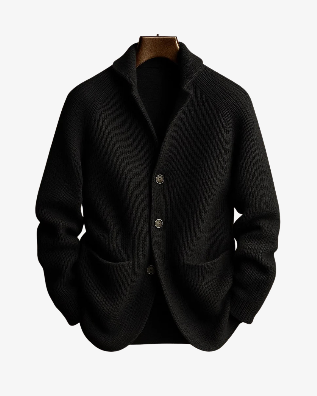 Strickjacke Herren | Knopfleiste & Hochgeschlossener Kragen 5
