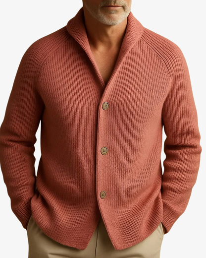 Strickjacke Herren | Knopfleiste & Hochgeschlossener Kragen 8
