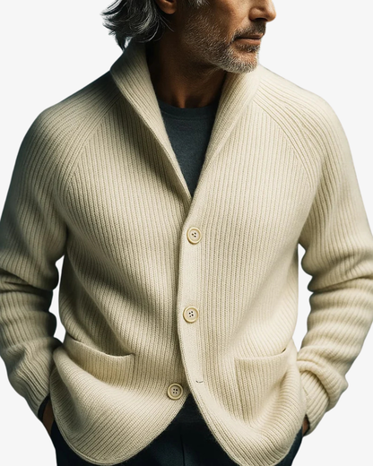 Strickjacke Herren | Knopfleiste & Hochgeschlossener Kragen 9