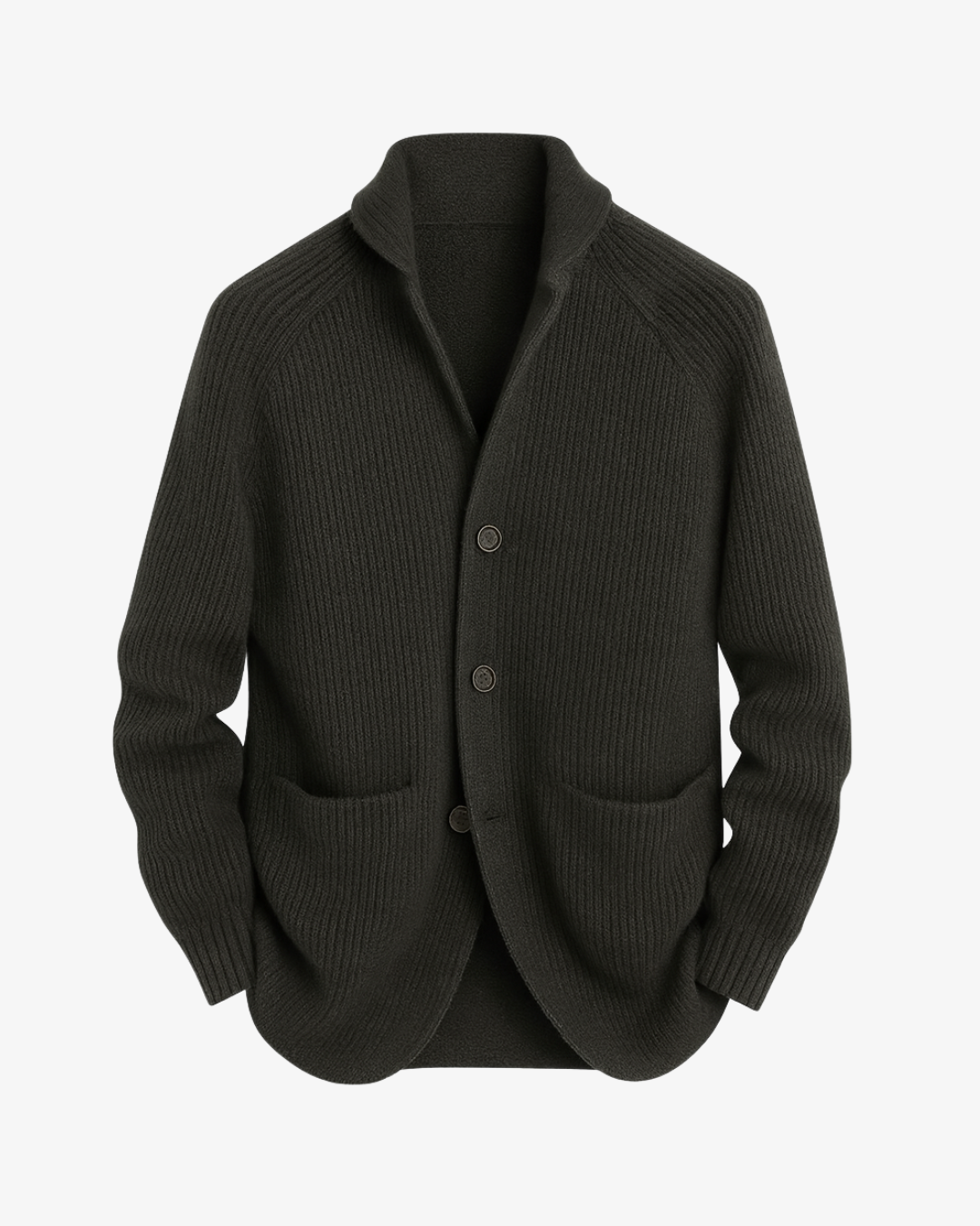 Strickjacke Herren | Knopfleiste & Hochgeschlossener Kragen 1
