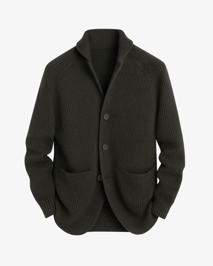 Strickjacke Herren | Knopfleiste & Hochgeschlossener Kragen 1