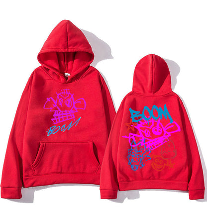Hoodie Damen Langarm | Cartoon Print 10