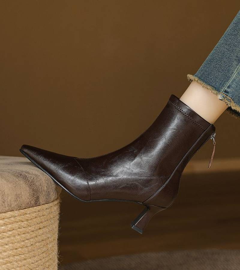 Stiefeletten Damen | Spitze Zehenpartie & Komfort 13