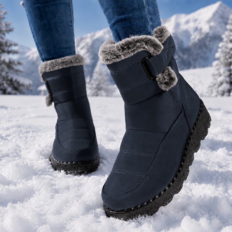Winterstiefeletten Damen | Warm Gefüttert & Rutschfest 1