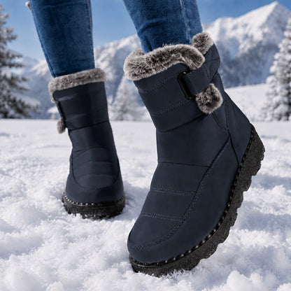 Winterstiefeletten Damen | Warm Gefüttert & Rutschfest 1
