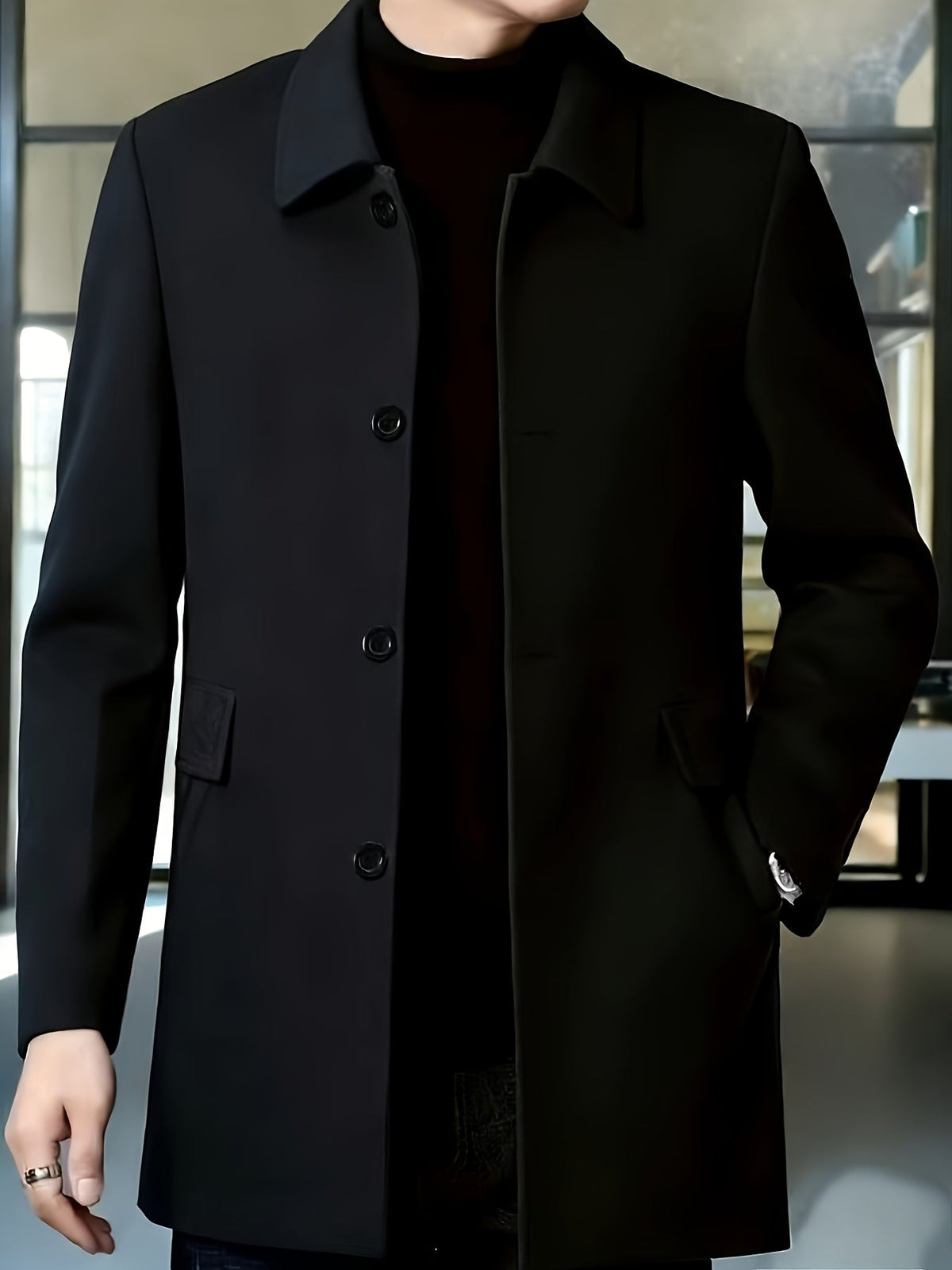 Soft-Touch-Jacke Herren | Warm & Elegant 3