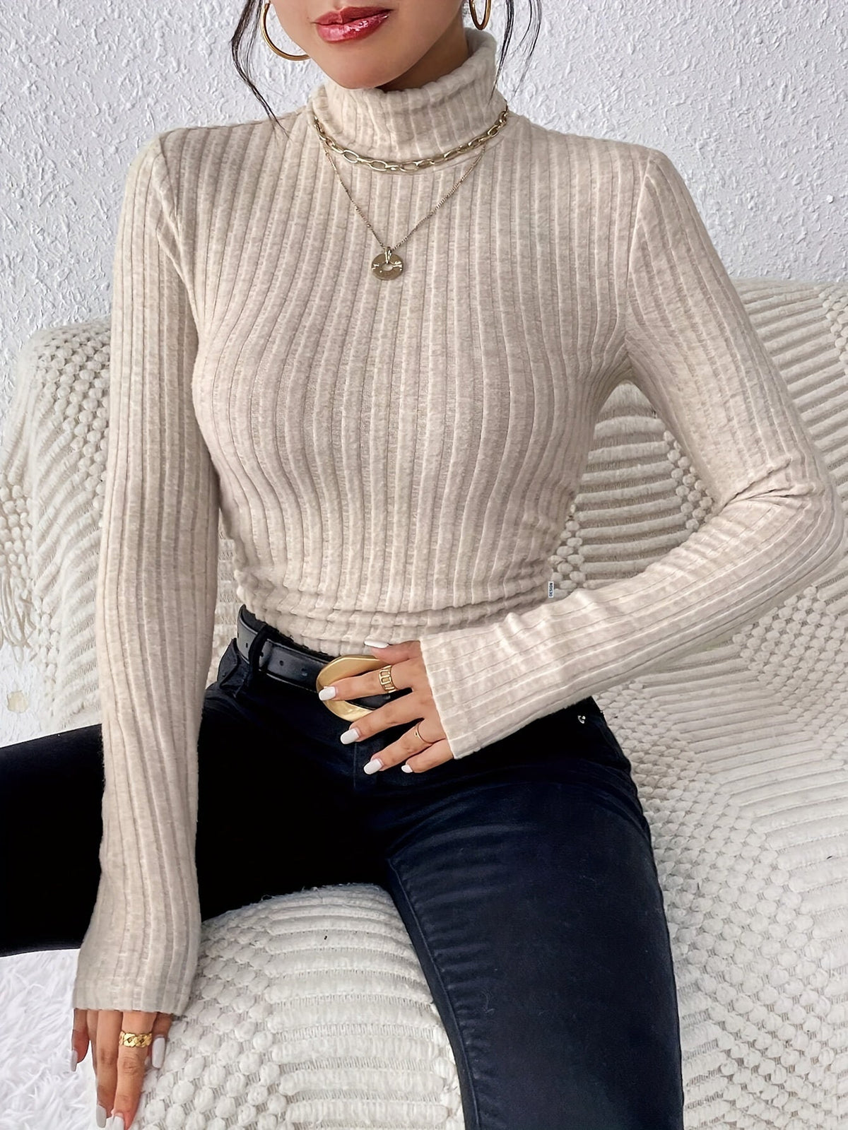 Rollkragenpullover Damen | Weich & Formgebend 2