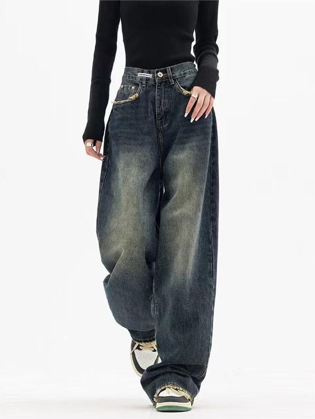 Baggy Jeans Damen | Vintage Waschung & Boyfriend Fit 3