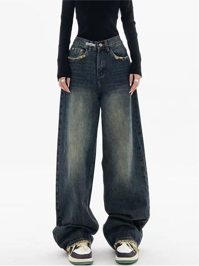 Baggy Jeans Damen | Vintage Waschung & Boyfriend Fit 1