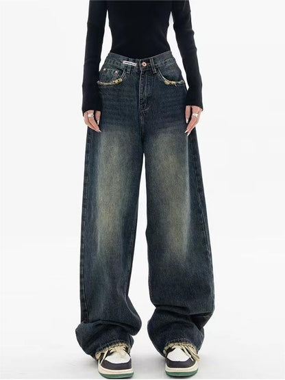 Baggy Jeans Damen | Vintage Waschung & Boyfriend Fit 1
